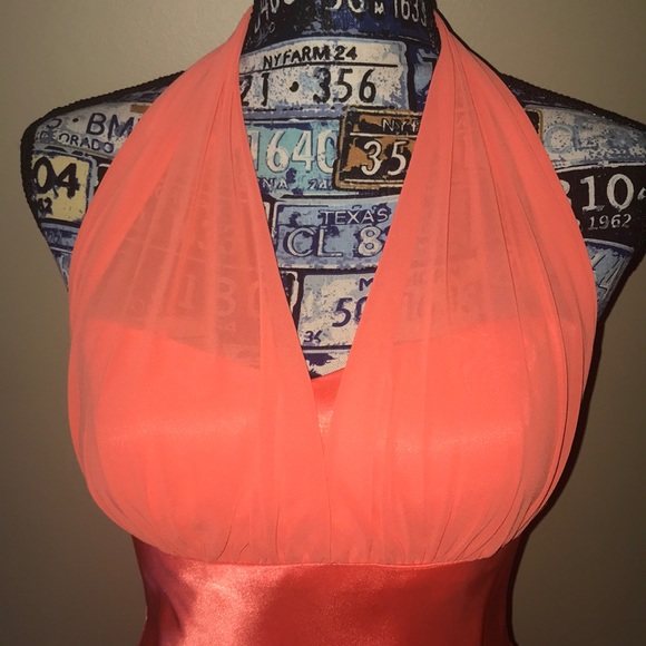 Cache Burnt Orange Formal Gown - Picture 3 of 8